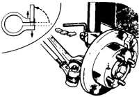 10.1.6 Снятие и установка поворотного кулака Ford Scorpio