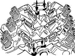 5.9 Снятие и установка впускного коллектора Ford Scorpio