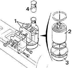 3.6.4 Удаление воздуха из топливной системы Ford Scorpio