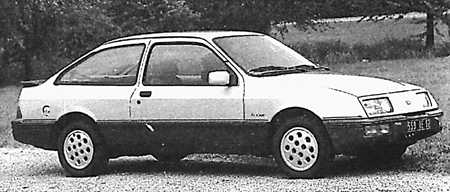 3.1.3 Изменения в конструкции автомобиля с 1984 до 1986 гг. Ford Sierra