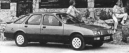 3.1.3 Изменения в конструкции автомобиля с 1984 до 1986 гг. Ford Sierra