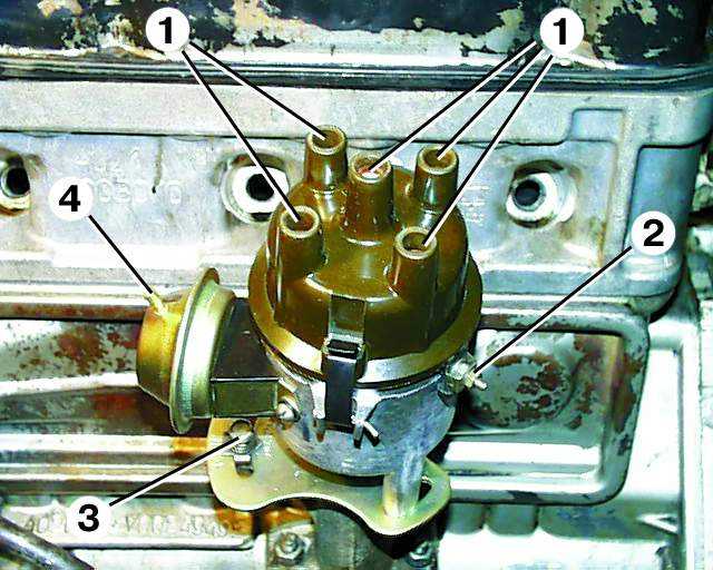 Система зажигания безконтактная УАЗ, дв. 402, 410, 417, 421