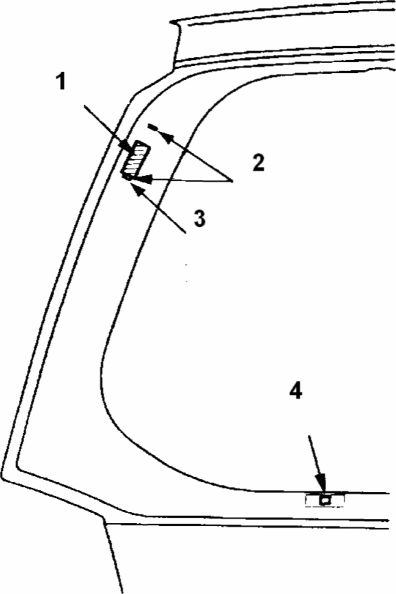  4. Дверь в задней стенке кузова. Hafei Princip