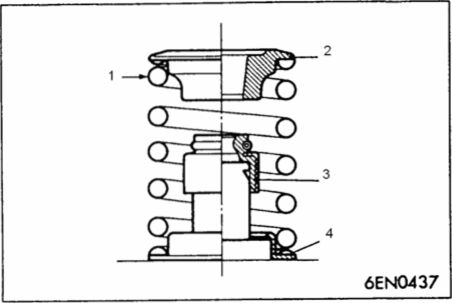  7). Головка блока цилиндров и газораспределительные клапаны. Hafei Princip