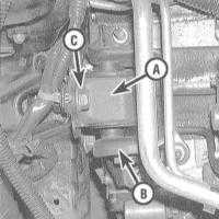3.1.18 Проверка состояния и замена опор подвески силового агрегата Honda Accord