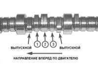 3.2.10 Снятие, проверка состояния и установка распределительных валов Honda Accord