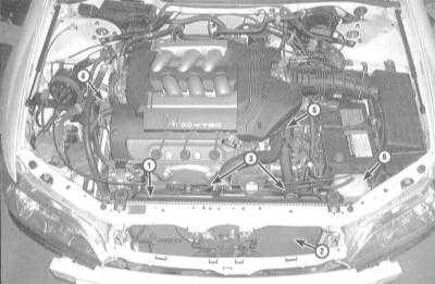 4.0 Системы охлаждения, отопления Honda Accord