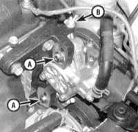3.11 Проверка состояния, регулировка усилия натяжения и замена приводных ремней, (каждые 12 000 км пробега или раз в 6 месяцев) Honda Civic