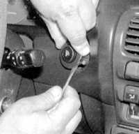 14.9 Проверка исправности функционирования и замена выключателей панели приборов Honda Civic