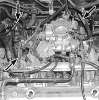 4.1.5 Снятие и установка впускного трубопровода Honda Civic