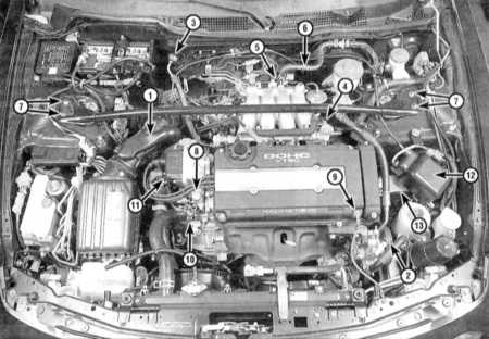 4.2.12 Снятие и установка головки цилиндров Honda Civic
