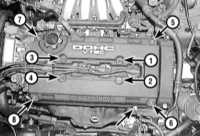 4.2.4 Снятие и установка крышки головки цилиндров Honda Civic