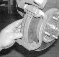 11.3 Замена тормозных колодок дисковых тормозных механизмов Honda Civic