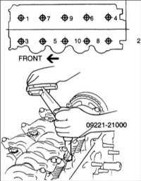 2.1.9 Головка цилиндров Hyundai Accent