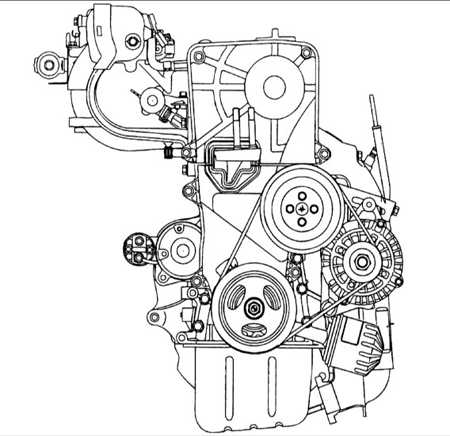 2.2.1 Двигатели DOHC Hyundai Accent