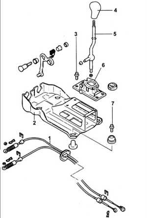 9.1.8 Механизм переключения передач Hyundai Accent