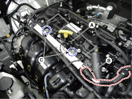 12. Подводящая труба. Снятие Hyundai creta