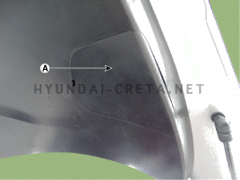 13. Задняя комбинированная лампа. Снятие Hyundai creta