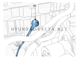 2. Местоположение компонентов Hyundai creta