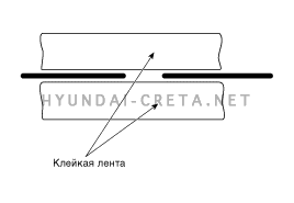 2. Плоский нагреватель антизапотевателя заднего стекла. Проверка технического состояния Hyundai creta