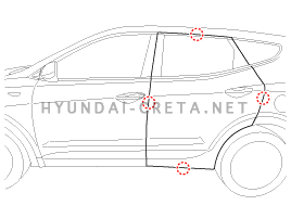 2. Регулировка Hyundai creta