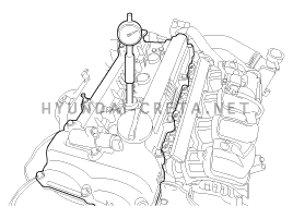 3. COMPRESSION TEST (Проверка компрессии) Hyundai creta