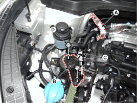 4. Блок двигателя и коробки передач. Снятие Hyundai creta