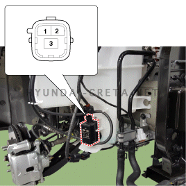 4. Электродвигатель омывателя лобового стекла. Проверка технического состояния Hyundai creta