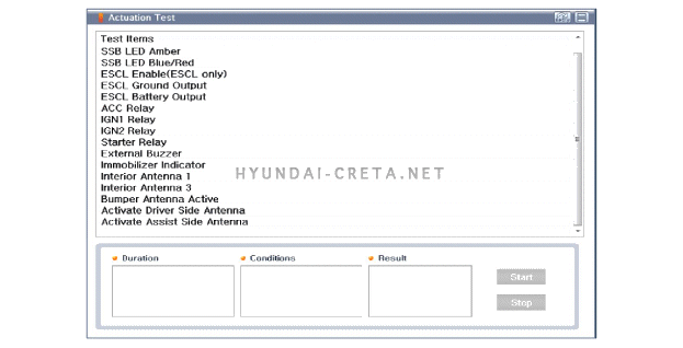 6. Диагностика электронного ключа. Проверка технического состояния Hyundai creta
