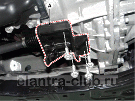 2. Блок двигателя и коробки передач. Снятие Hyundai Elantra AD