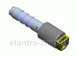 11. Электромагнитный клапан управления муфтой 3/5/R передач (35R/C_VFS). Описание и работа Hyundai Elantra AD