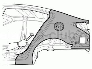 1. Замена панелей кузова, Замечания по сварке кузова Hyundai Elantra AD