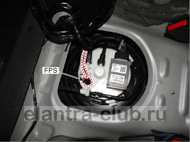 2. Местоположение компонентов Hyundai Elantra AD