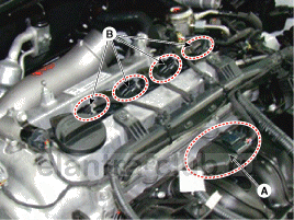 2. Проверка компрессии Hyundai Elantra AD