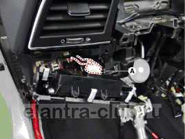 2. Выключатель устройства регулировки угла наклона фар. Проверка технического состояния Hyundai Elantra AD