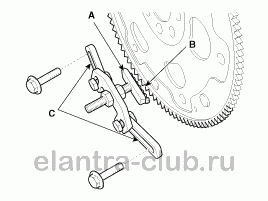 2. Снятие и установка Hyundai Elantra AD