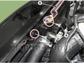 2. Снятие и установка Hyundai Elantra AD