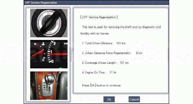 3. Регенерация сажевого фильтра Hyundai Elantra AD