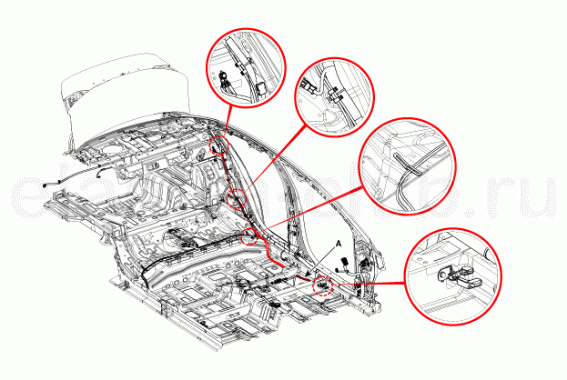 4. Замок крышки багажника. Замена Hyundai Elantra AD