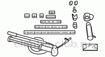 7. Инструменты для коррекции кузова. Инструменты для исправления, Сборочные инструменты Hyundai Elantra AD