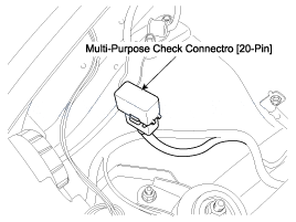 1. Местоположение компонентов Hyundai Elantra MD