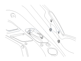10. Задние противотуманные фонари. Снятие, Проверка технического состояния Hyundai Elantra MD