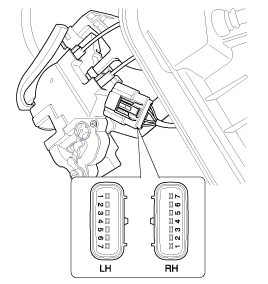 2. Приводы замков дверей. Проверка технического состояния Hyundai Elantra MD