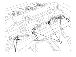 2. Проверка компрессии Hyundai Elantra MD