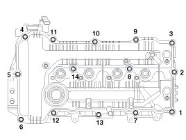 2. Снятие, Проверка технического состояния, Установка Hyundai Elantra MD
