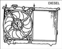 4.11 Двигатель вентилятора радиатора автомобилей с дизельными двигателями 2,0 л Hyundai Elantra