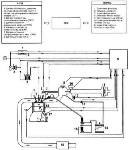 7.3 Система улавливания паров топлива Hyundai Elantra
