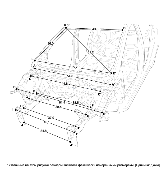1. Передняя часть кузова Hyundai i30