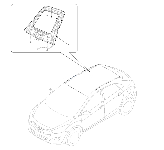 1. Расположение компонентов Hyundai i30