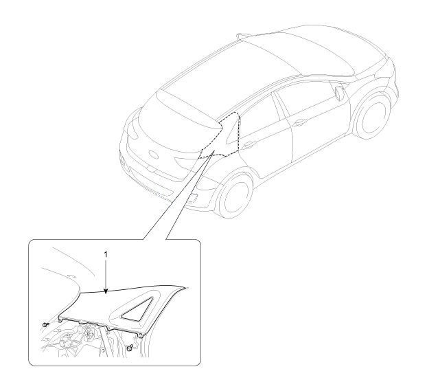 1. Расположение компонентов Hyundai i30